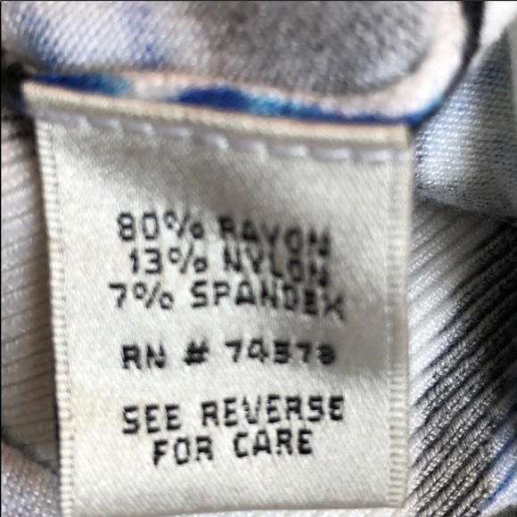 Cache Tube classy top blue Baroque - Picture 5 of 7